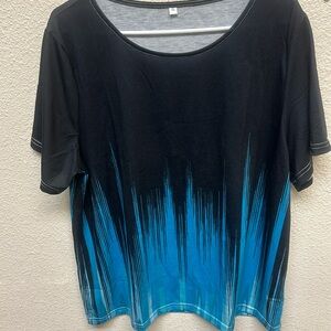 XL T-shirt with slimming design